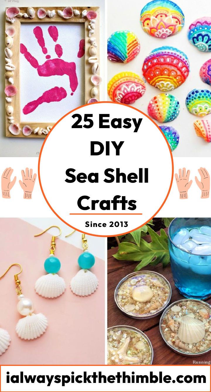 25 seashell crafts and ideas: what to do with seashells
