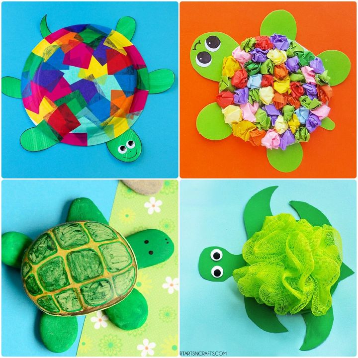 25 Easy Turtle Crafts for Kids: Sea Turtle Craft Ideas