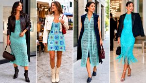 15 Aqua Crochet Dress Outfit Ideas for Sunny Beach Days