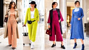 15 Autumn Crochet Clothing Set Outfit Ideas for Cozy Days