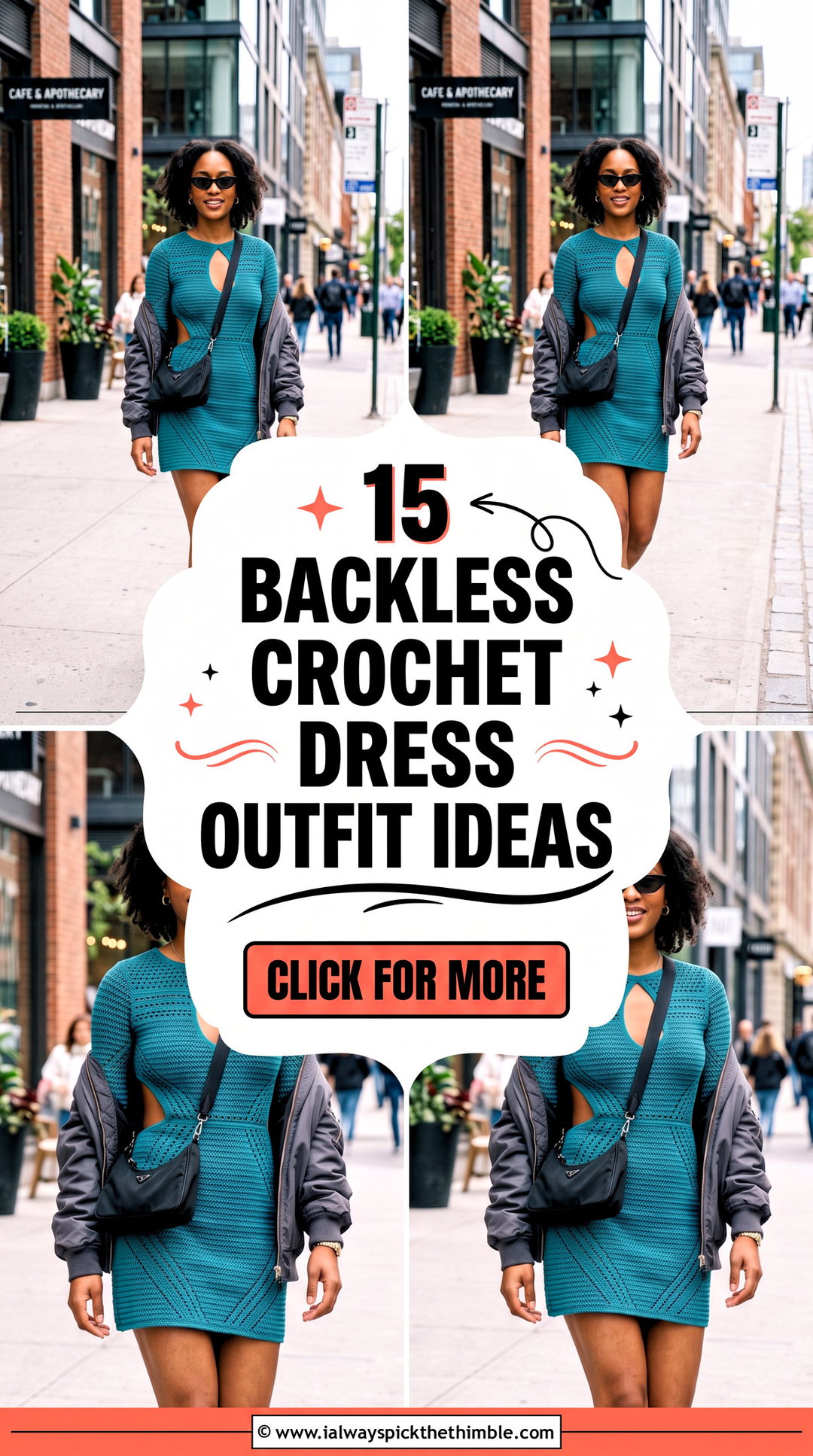 15 Backless Crochet Dress Outfit Ideas for Summer Nights - 15 Backless Crochet Dress Outfit Ideas for Summer Nights