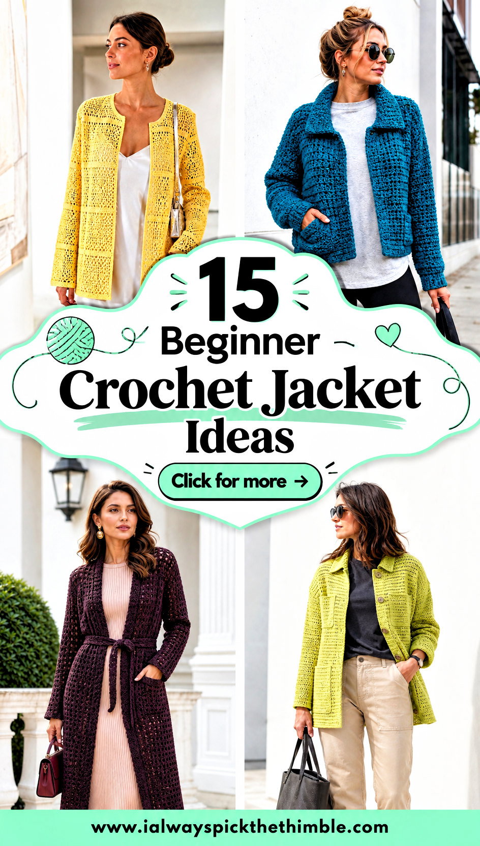 15 Beginner Crochet Jacket Ideas for Easy Layering - 15 Beginner Crochet Jacket Ideas for Easy Layering
