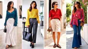 15 Boho Style Crochet Sweater Outfit Ideas for Cozy Layers