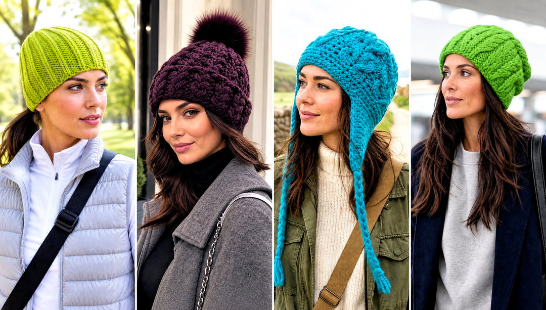 15 Cabled Crochet Beanie Design Outfit Ideas for Cozy Days