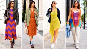 15 Colorful Crochet Dress on Hanger Outfit Ideas to Display