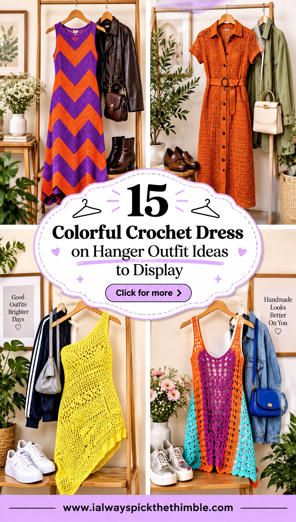 15 Colorful Crochet Dress on Hanger Outfit Ideas to Display - 15 Colorful Crochet Dress on Hanger Outfit Ideas to Display