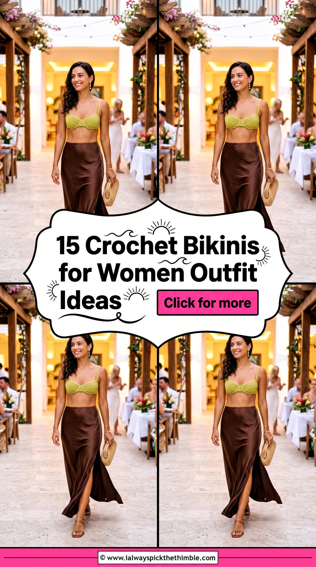15 Crochet Bikinis for Women Outfit Ideas for Beach Trips - 15 Crochet Bikinis for Women Outfit Ideas for Beach Trips