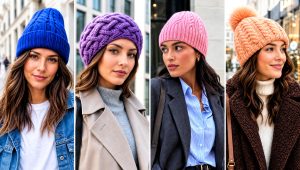 15 Crochet Cable Twist Hat Outfit Ideas for Snowy Mornings