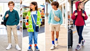 15 Crochet Child’s Sweater Outfit Ideas for School Days