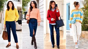 15 Crochet Comfy Sweater Outfit Ideas for Cozy Weekends