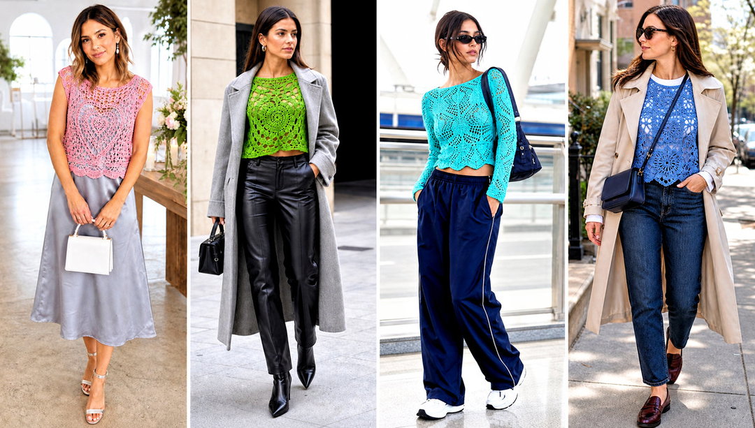 15 Crochet Crazy Love Top Outfit Ideas for Date Nights