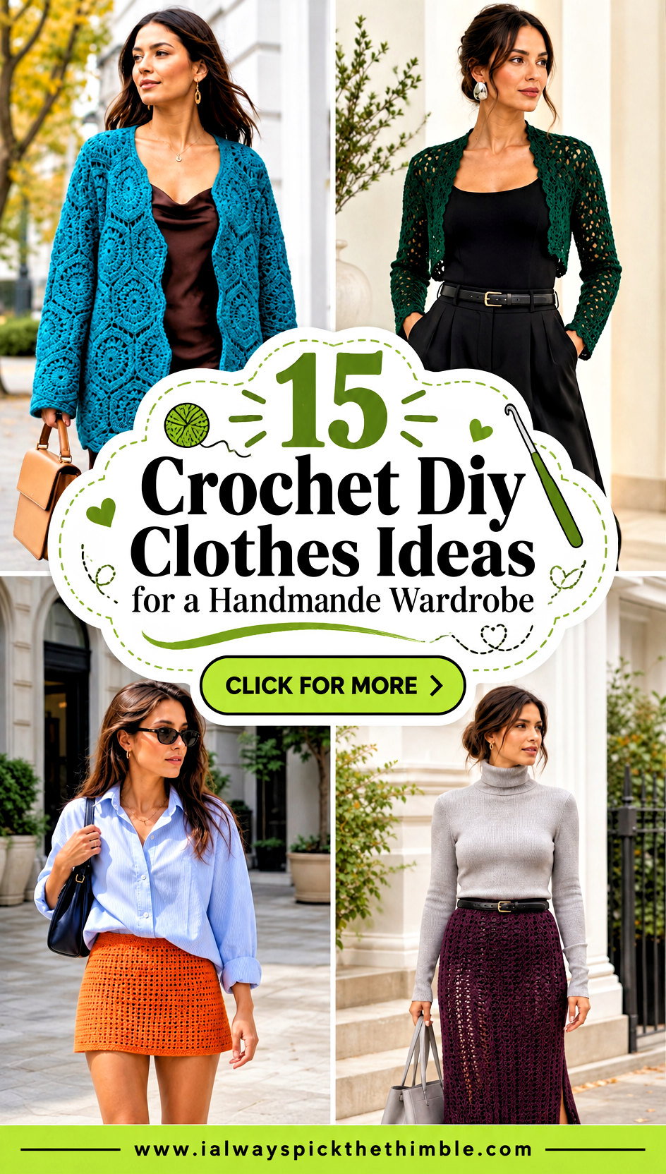 15 Crochet Diy Clothes Ideas for a Handmade Wardrobe - 15 Crochet Diy Clothes Ideas for a Handmade Wardrobe