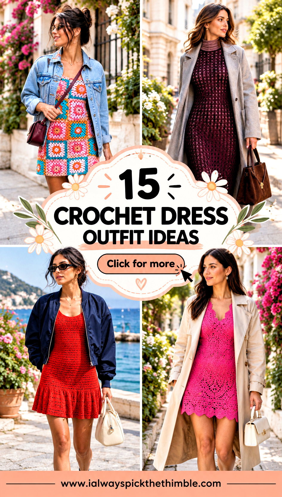 15 Crochet Dress Outfit Ideas for Relaxed Summer Style - 15 Crochet Dress Outfit Ideas for Relaxed Summer Style