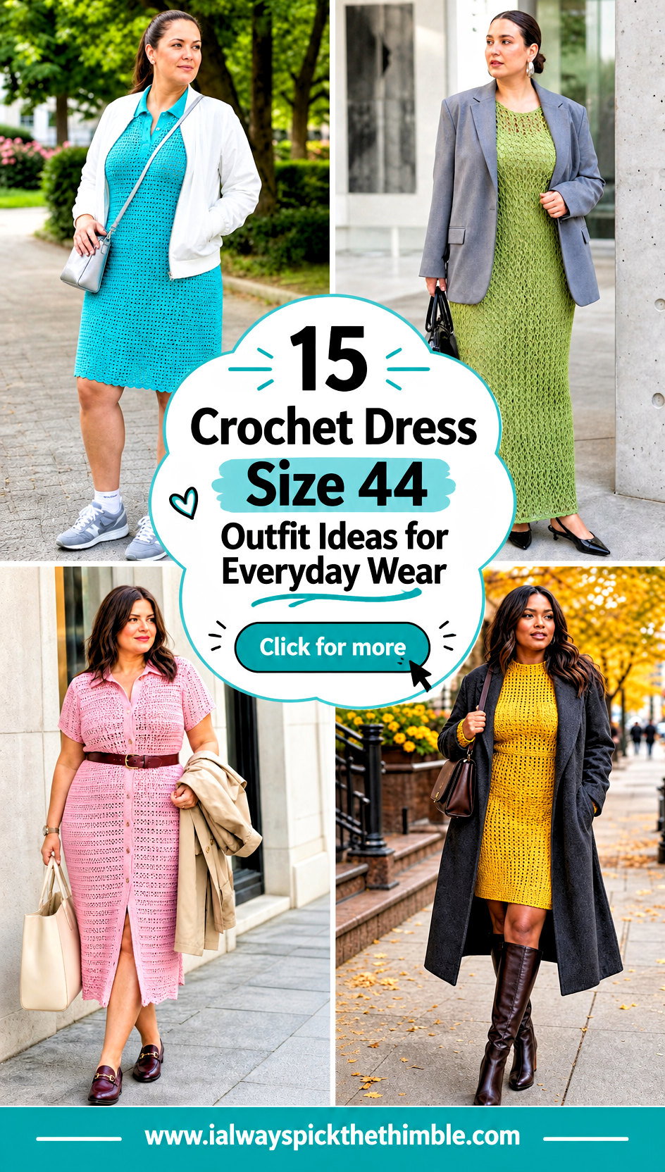 15 Crochet Dress Size 44 Outfit Ideas for Everyday Wear - 15 Crochet Dress Size 44 Outfit Ideas for Everyday Wear
