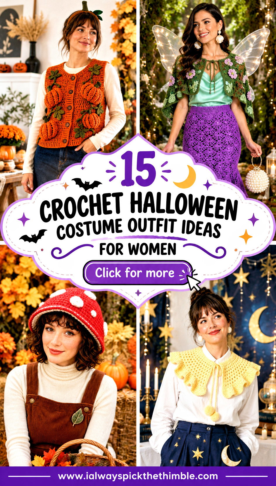 15 Crochet Halloween Costume Outfit Ideas for Women - 15 Crochet Halloween Costume Outfit Ideas for Women