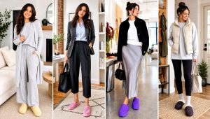 15 Crochet-Knit Clog Slippers Outfit Ideas for Cozy Nights