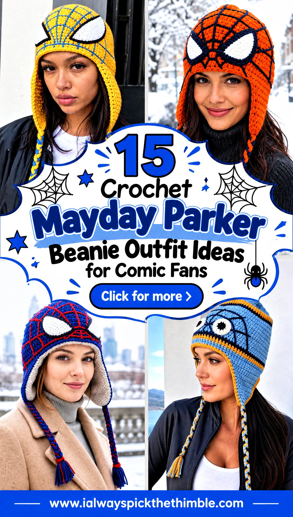 15 Crochet Mayday Parker Beanie Outfit Ideas for Comic Fans - 15 Crochet Mayday Parker Beanie Outfit Ideas for Comic Fans