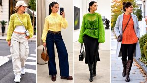 15 Crochet Mohair Raglan Sweater Outfit Ideas to Layer