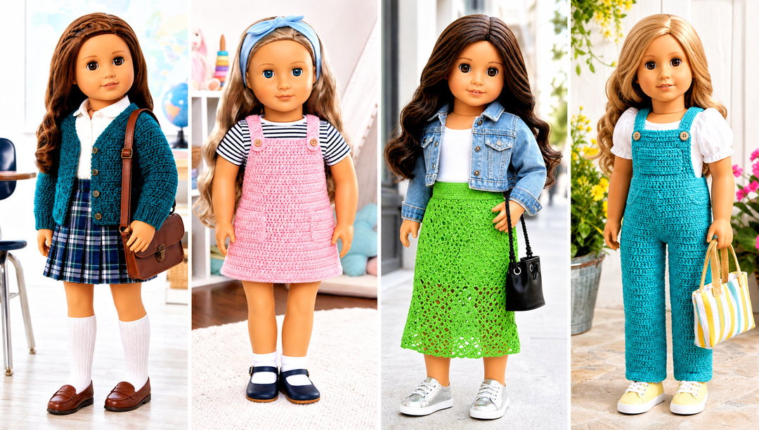 15 Crochet Our Generation Doll Clothes and Outfit Ideas