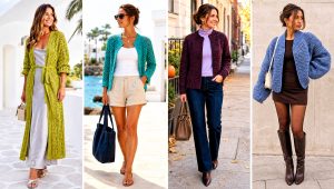 15 Crochet Raglan Jacket Outfit Ideas for Casual Wear