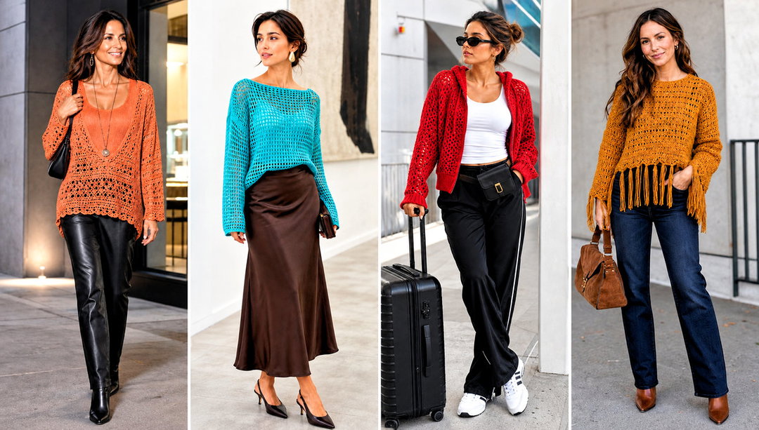 15 Crochet Sweater 70s Outfit Ideas for Retro Weekends