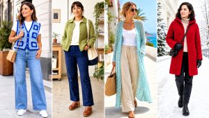 15 Crochet Vest Coats & Jackets Outfit Ideas for Fall