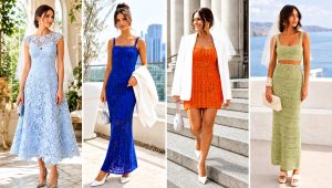 15 Crochet Wedding Dress Inspiration Outfit Ideas for Brides