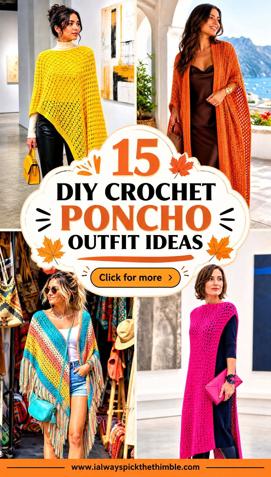 15 Diy Crochet Poncho Outfit Ideas for Cozy Layering - 15 Diy Crochet Poncho Outfit Ideas for Cozy Layering