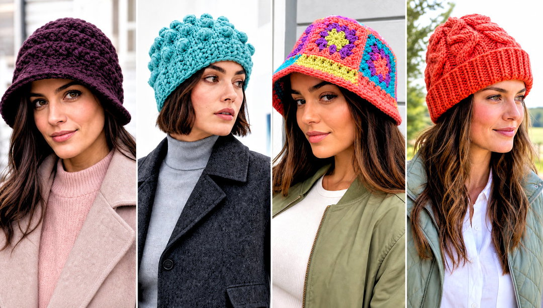 15 Easy Bulky Crochet Hat Outfit Ideas for Frosty Mornings