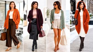 15 Easy Crochet Cocoon Cardigan Outfit Ideas for Lounging
