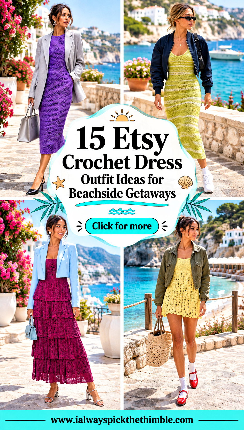 15 Etsy Crochet Dress Outfit Ideas for Beachside Getaways - 15 Etsy Crochet Dress Outfit Ideas for Beachside Getaways