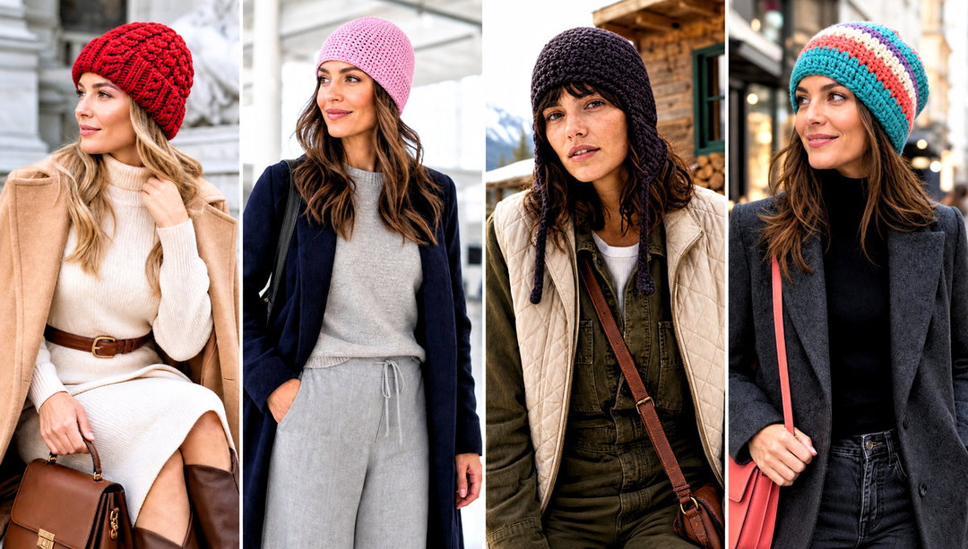 15 Glacier Crochet Beanie Outfit Ideas for Winter Walks