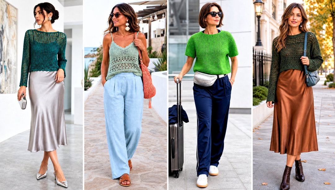 15 Green Crochet Top on Hanger Outfit Ideas for Fresh Looks
