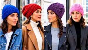15 Highland Crochet Beanie Outfit Ideas for Winter Walks