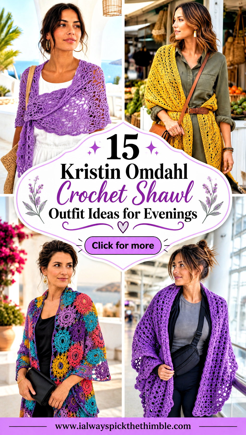 15 Kristin Omdahl Crochet Shawl Outfit Ideas for Evenings - 15 Kristin Omdahl Crochet Shawl Outfit Ideas for Evenings