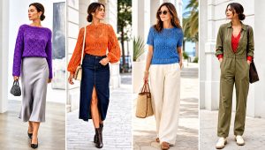 15 Lace Weight Crochet Sweater Outfit Ideas for Light Layers