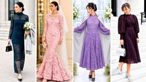 15 Long Sleeve Crochet Wedding Dress Outfit Ideas for Brides