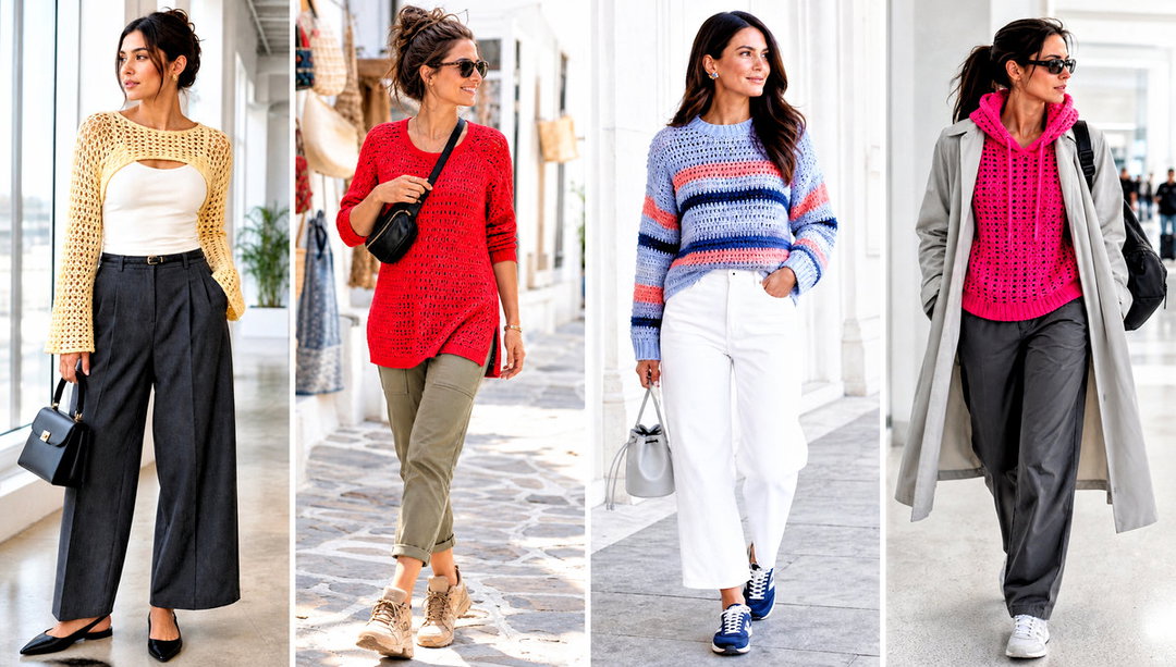 15 McDreamy Crochet Sweater Outfit Ideas for Cozy Days