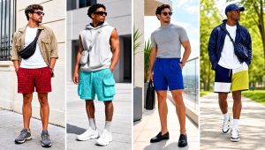 15 Men’s Crochet Shorts Outfit Ideas for Sunny Getaways