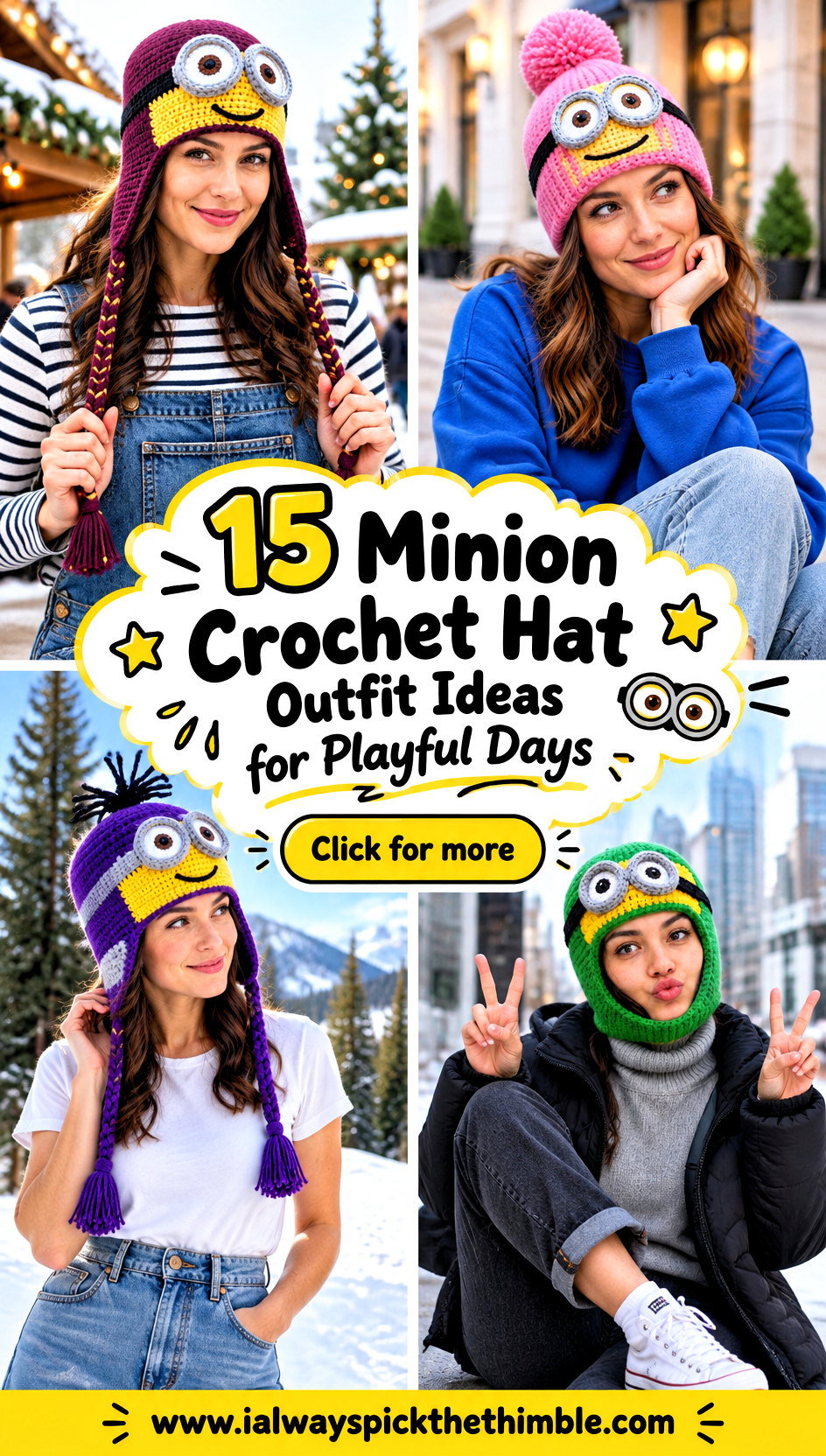 15 Minion Crochet Hat Outfit Ideas for Playful Days - 15 Minion Crochet Hat Outfit Ideas for Playful Days