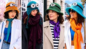 15 Minion-Themed Crochet Hat and Scarf Outfit Ideas