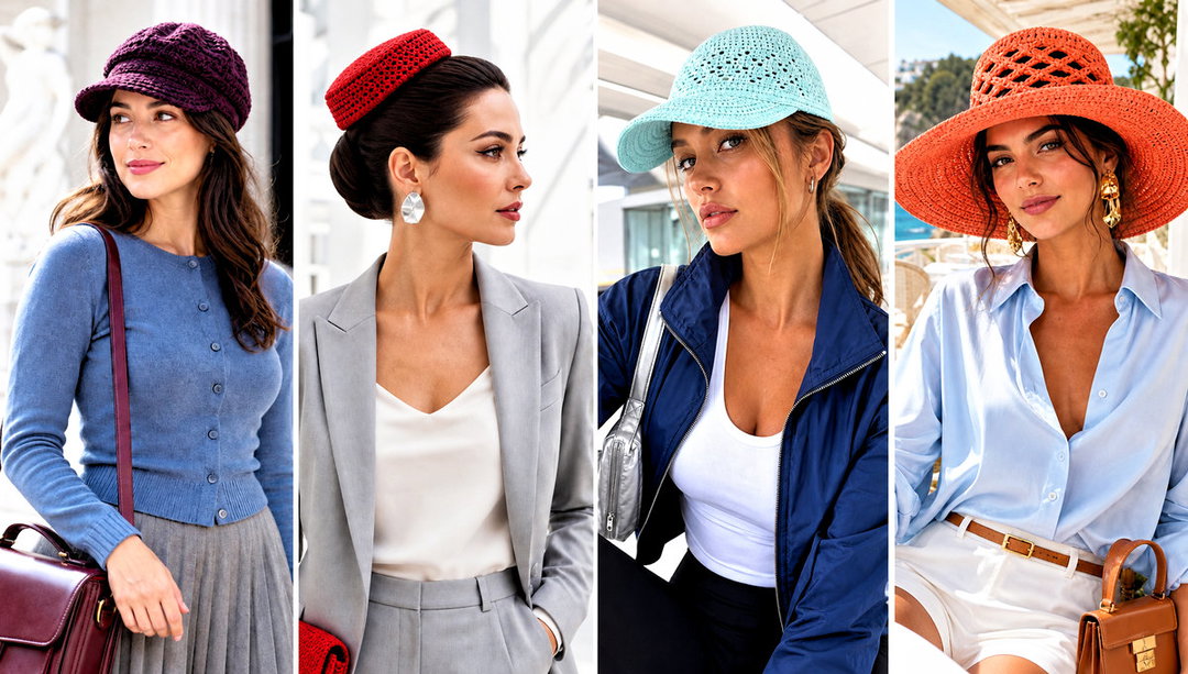 15 Modern Crochet Hat Outfit Ideas for City Weekends