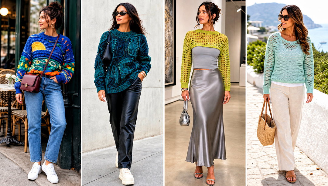 15 Norm Thompson Crochet Sweater Outfit Ideas for Weekends