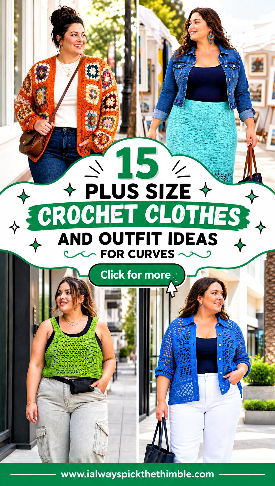 15 Plus Size Crochet Clothes and Outfit Ideas for Curves - 15 Plus Size Crochet Clothes and Outfit Ideas for Curves