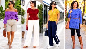 15 Quick Crochet Blouse Outfit Ideas for Casual Weekends