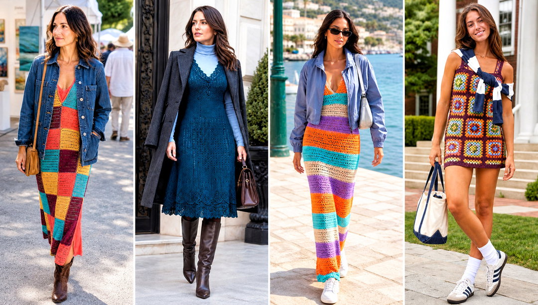 15 Ralph Lauren Crochet Dress Outfit Ideas for Summer Events