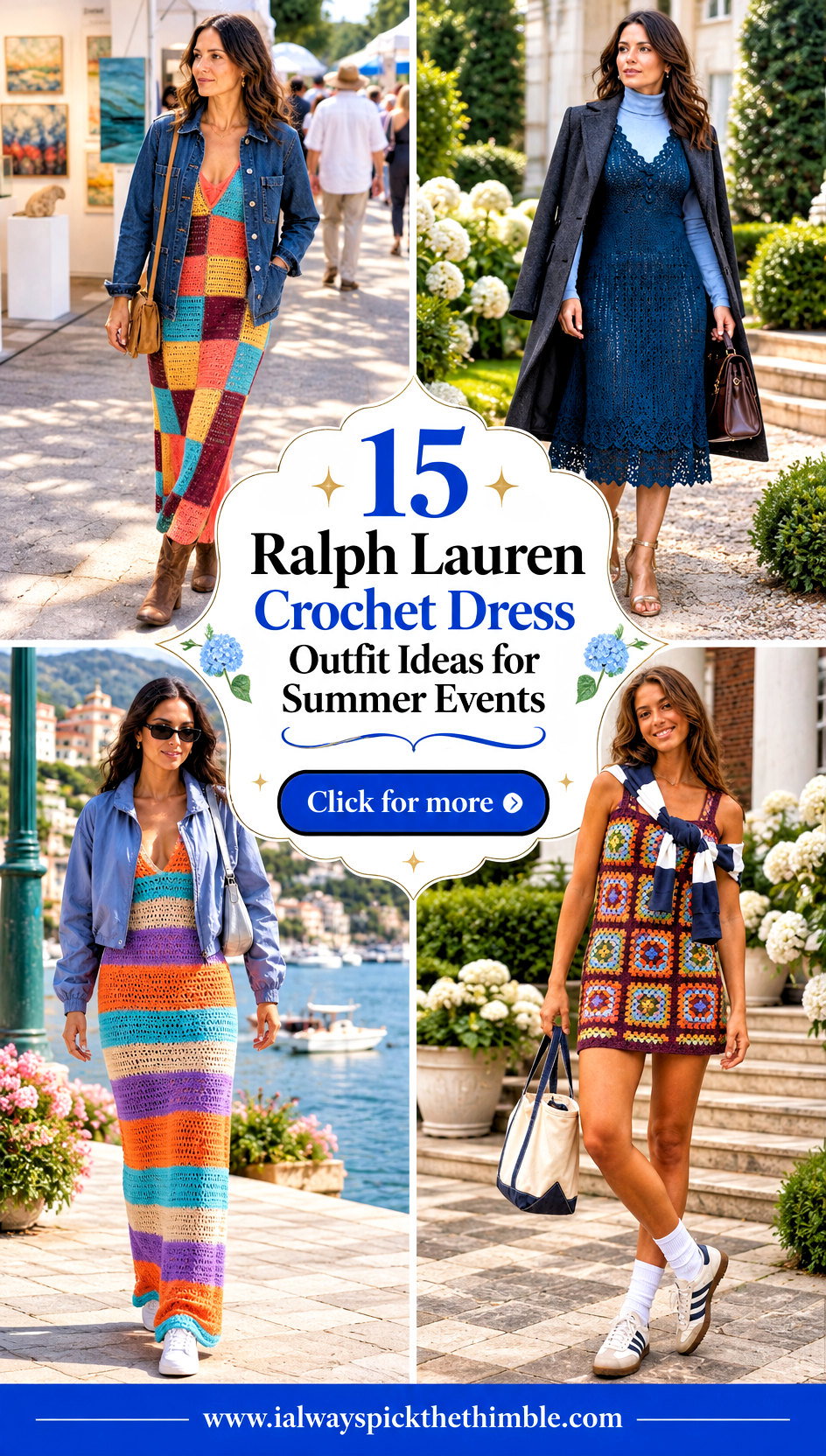 15 Ralph Lauren Crochet Dress Outfit Ideas for Summer Events - 15 Ralph Lauren Crochet Dress Outfit Ideas for Summer Events