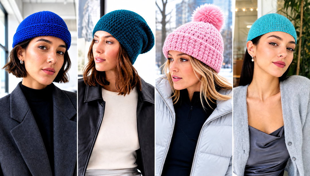 15 Sc Crochet Beanie Outfit Ideas for Simple Winter Style