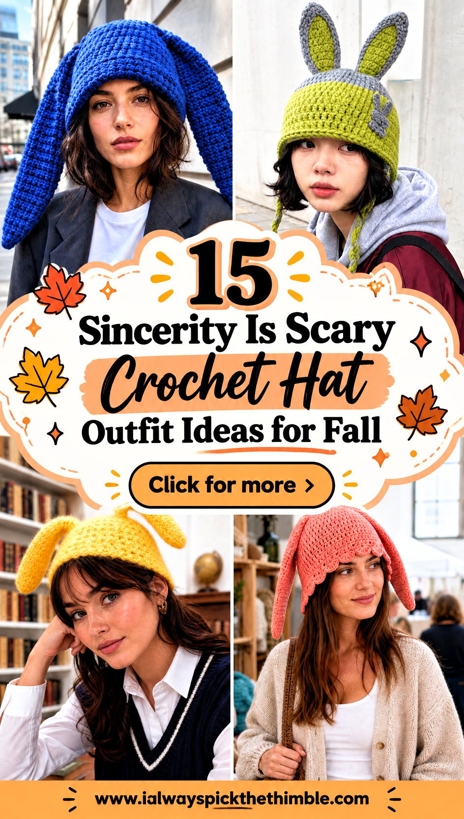15 Sincerity Is Scary Crochet Hat Outfit Ideas for Fall - 15 Sincerity Is Scary Crochet Hat Outfit Ideas for Fall