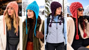 15 Snow Country Crochet Ski Hat Outfit Ideas for Ski Trips